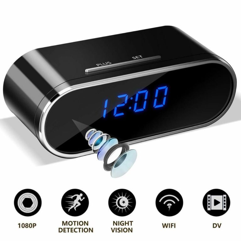 Hd wifi clock camera настройка